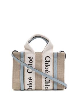 Chloé Woody Mini Handtasche - Braun von Chloé