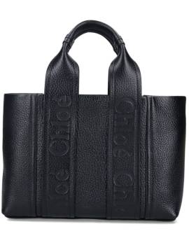 Chloé Kleine Woody Handtasche - Schwarz von Chloé