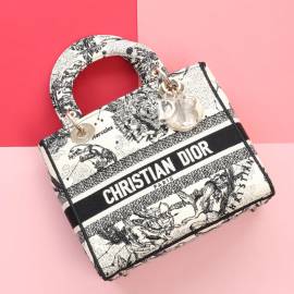 Christian Dior Lady D-Lite Segeltuch Shopper von Christian Dior