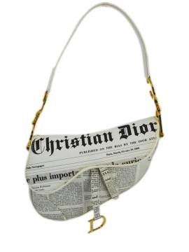 Christian Dior Pre-Owned 2000er pre-owned Satteltasche - Weiß von Christian Dior