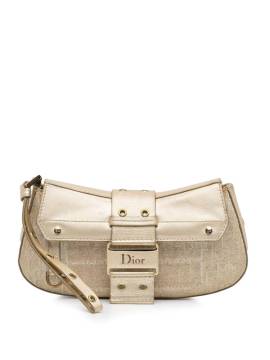 Christian Dior Pre-Owned 2002 Issimo Street Chic Columbus Avenue Clutch - Gold von Christian Dior