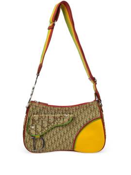 Christian Dior Pre-Owned 2004 Rasta Trotter Saddle Schultertasche - Nude von Christian Dior