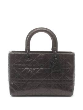 Christian Dior Pre-Owned 2010 Lady D-Sire Macro Cannage Handtasche - Schwarz von Christian Dior