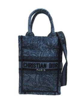 Christian Dior Pre-Owned 2010s Book Vertical Tote Bag - Blau von Christian Dior