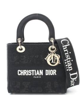 Christian Dior Pre-Owned 2010s mittelgroße Lady D-Lite Handtasche - Schwarz von Christian Dior