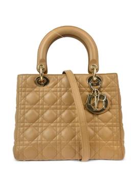 Christian Dior Pre-Owned 2012 pre-owned Lady Dior Handtasche - Nude von Christian Dior