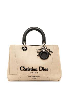Christian Dior Pre-Owned 2014 Medium Diorissimo Etoile satchel - Braun von Christian Dior