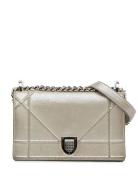 Christian Dior Pre-Owned 2014 Small Diorama Flap crossbody bag - Silber von Christian Dior