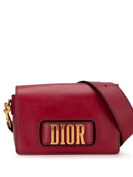 Christian Dior Pre-Owned 2017 Dio(r)evolution Flap Umhängetasche aus Kalbsleder - Rot von Christian Dior