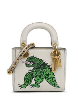 Christian Dior Pre-Owned 2017 Limitierte Auflage mini Niki de Saint Phalle Dragon Lady Dior Satchel-Tasche - Weiß von Christian Dior