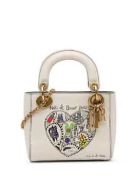 Christian Dior Pre-Owned 2017 Niki de Saint Phalle mini Lady Dior Satchel-Tasche - Weiß von Christian Dior