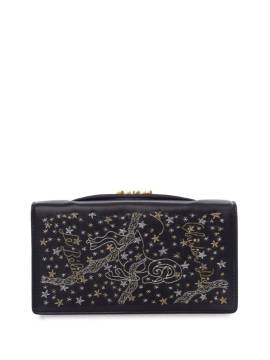 Christian Dior Pre-Owned 2017 Tarot Aries Clutch aus Lammleder - Schwarz von Christian Dior