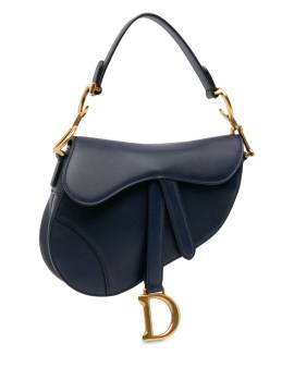 Christian Dior Pre-Owned 2018 mini Saddle Schultertasche - Blau von Christian Dior