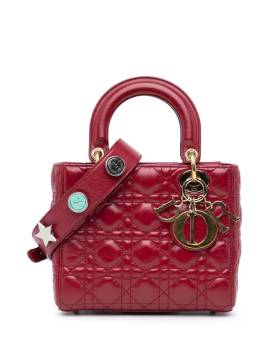 Christian Dior Pre-Owned 2018 kleine Cannage My ABCDior Lady Dior Satchel-Tasche - Rot von Christian Dior