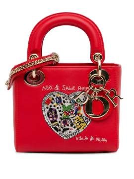 Christian Dior Pre-Owned 2018 x Niki de Saint Phalle Mini Lady Dior Satchel-Tasche - Rot von Christian Dior