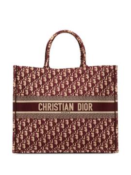 Christian Dior Pre-Owned 2019 großer Oblique Book Shopper - Rot von Christian Dior