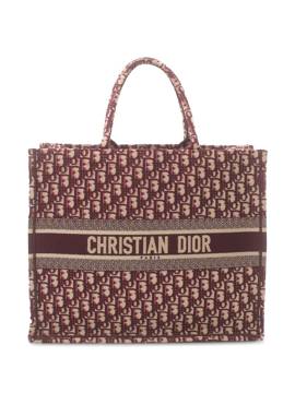 Christian Dior Pre-Owned 2019 großer Oblique Book Shopper - Rot von Christian Dior