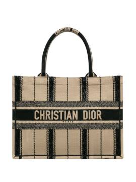 Christian Dior Pre-Owned 2019 Medium Bayadere Book tote bag - Braun von Christian Dior