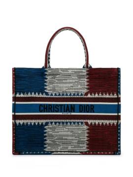 Christian Dior Pre-Owned 2019 großer French Flag Book Shopper - Blau von Christian Dior