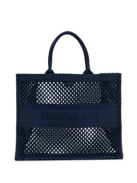 Christian Dior Pre-Owned 2020 Large Mesh Book Tote Bag - Blau von Christian Dior