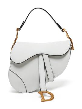 Christian Dior Pre-Owned 2020 pre-owned mini Saddle Schultertasche - Weiß von Christian Dior