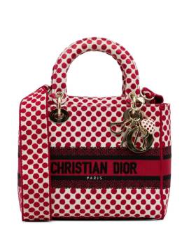 Christian Dior Pre-Owned 2020 pre-owned mittelgroße Lady D-Lite Handtasche - Rot von Christian Dior