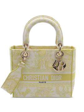 Christian Dior Pre-Owned 2020s mittelgroße Lady D-Lite Handtasche - Gelb von Christian Dior