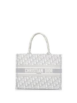 Christian Dior Pre-Owned 2021 mittelgroßer Oblique Book Shopper - Grau von Christian Dior
