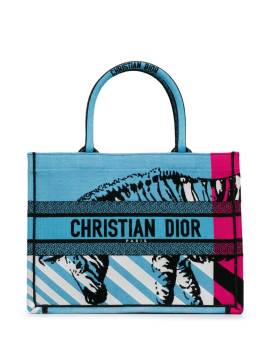 Christian Dior Pre-Owned 2022 mittelgroße D-Jungle Pop Book Tote Bag - Blau von Christian Dior