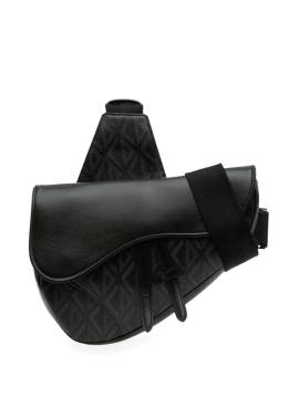 Christian Dior Pre-Owned 2023 CD Diamond Saddle Umhängetasche - Schwarz von Christian Dior