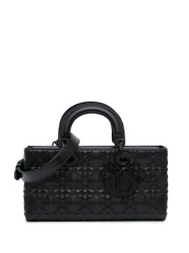 Christian Dior Pre-Owned 2023 Medium Calfskin Cannage Diamond Lady D Joy satchel - Schwarz von Christian Dior