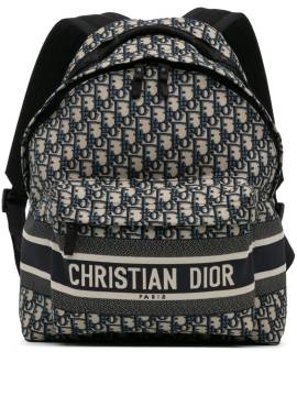 Christian Dior Pre-Owned 2023 Oblique Diortravel Rucksack - Blau von Christian Dior