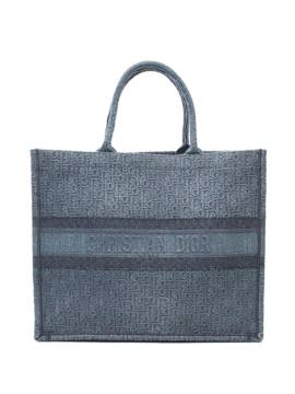 Christian Dior Pre-Owned 21th Century große Oblique Denim Book Tote Bag - Blau von Christian Dior