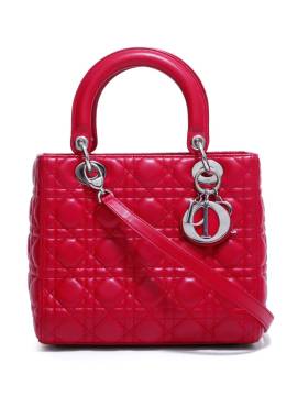 Christian Dior Pre-Owned Cannage Lady Dior Handtasche - Rot von Christian Dior