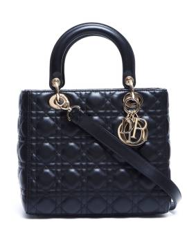 Christian Dior Pre-Owned Lady Dior Handtasche - Schwarz von Christian Dior