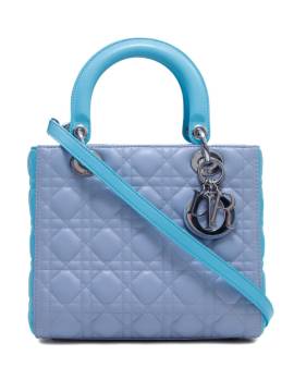 Christian Dior Pre-Owned Cannage Lady Dior Handtasche - Blau von Christian Dior