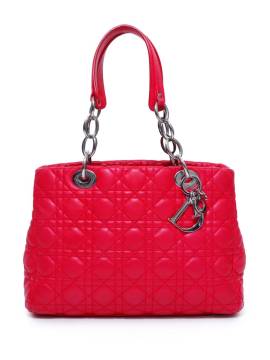Christian Dior Pre-Owned Pre-owned mini Lady Dior Handtasche mit Cannage-Steppung - Rot von Christian Dior