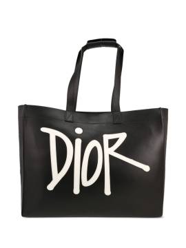 Christian Dior Pre-Owned x Stüssy D-Dior Editions Limitées Shopper - Schwarz von Christian Dior