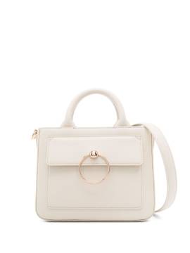 Claudie Pierlot Anouck Mini-Tasche aus strukturiertem Leder - Weiß von Claudie Pierlot