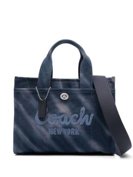 Coach Handtasche mit Batikmuster - Blau von Coach