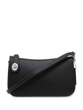 Coach Mini-Schultertasche aus Leder - Schwarz von Coach