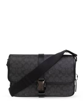 Coach Schultertasche mit Klappe - Grau von Coach