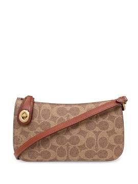 Coach Schultertasche mit Print - Braun von Coach