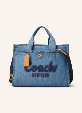Coach Shopper Cargo blau von Coach