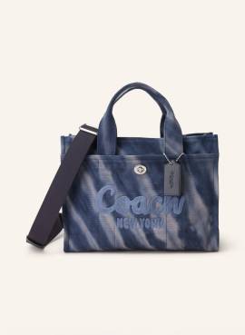 Coach Shopper Cargo blau von Coach