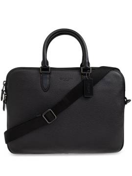 Coach Laptoptasche mit Logo-Prägung - Schwarz von Coach