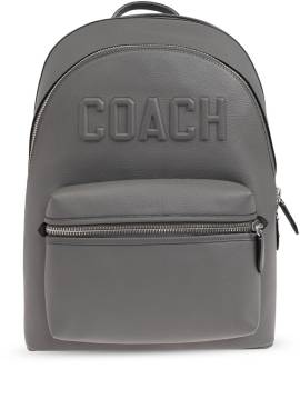 Coach Rucksack mit Logo-Prägung - Grau von Coach