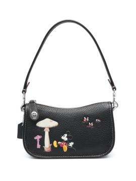 Coach x Disney Swinger Schultertasche 20cm - Schwarz von Coach