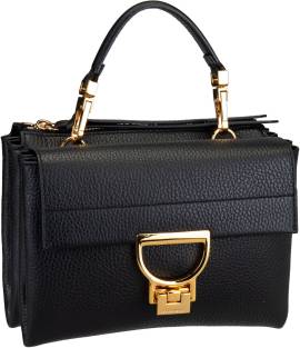 Coccinelle Arlettis Signature 55B7  in Schwarz (2.6 Liter), Handtasche von Coccinelle