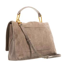 Coccinelle Satchel Bag - Liya Suede - Gr. unisize - in Taupe - für Damen von Coccinelle